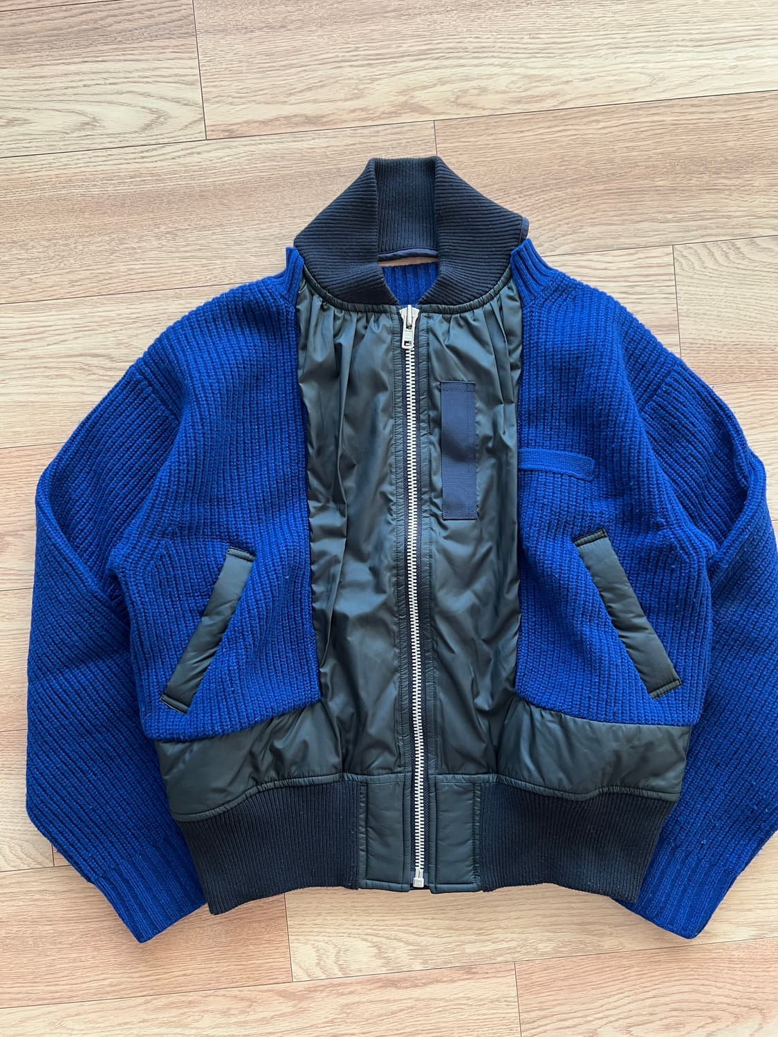 Sacai knitted bomber 상품이미지1