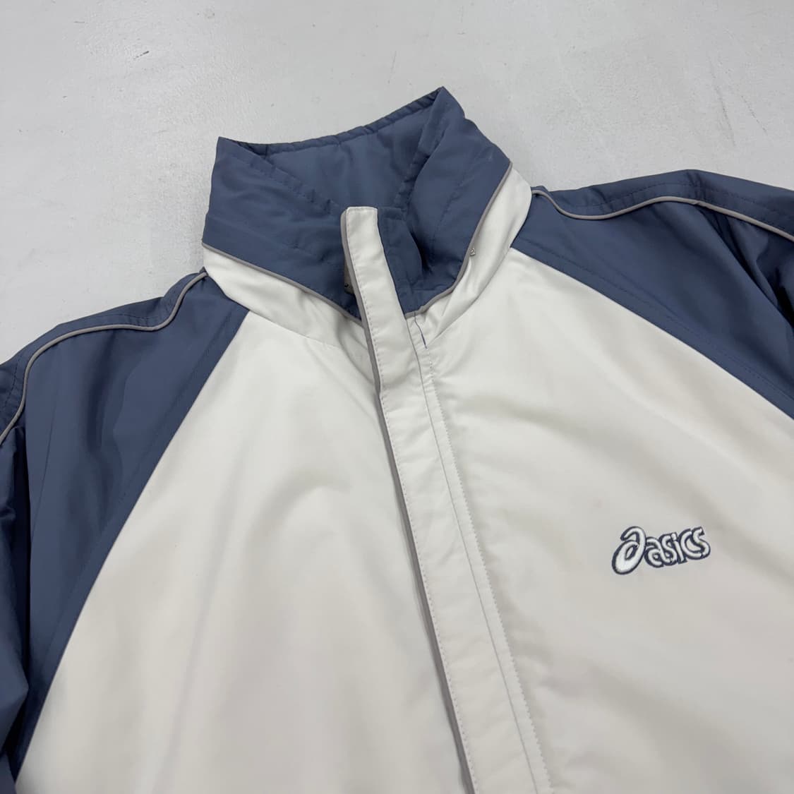 아식스 00s 올드스쿨 배색 점퍼 자켓 상품이미지3