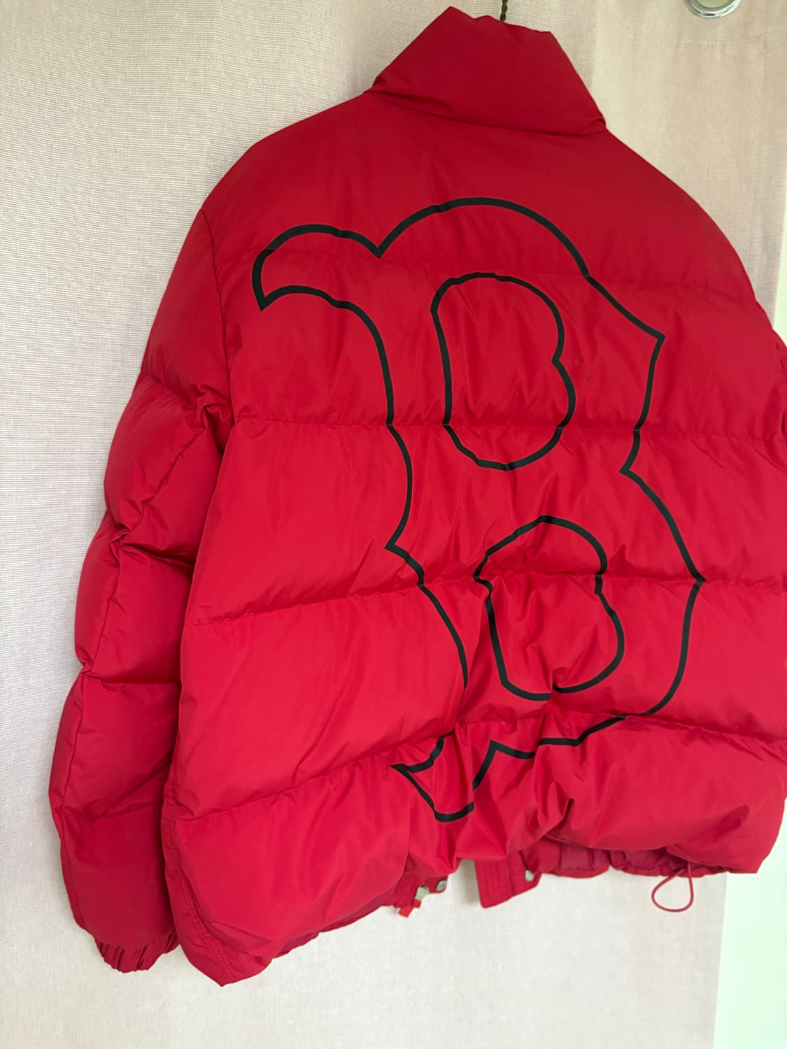 MLB 보스턴 덕다운 레드 숏패딩 상품이미지3