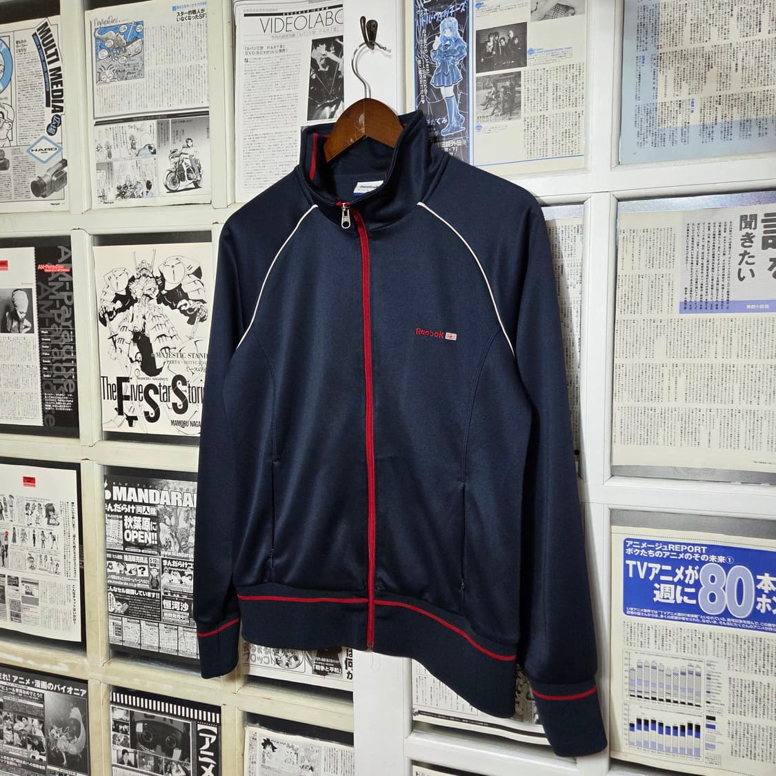 리복 네이비 레드 라인 져지 상품이미지1