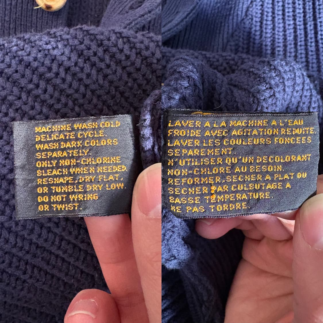 에디바우어 Eddie Bauer 하이넥 코튼 헨리 니트 스웨터 상품이미지10