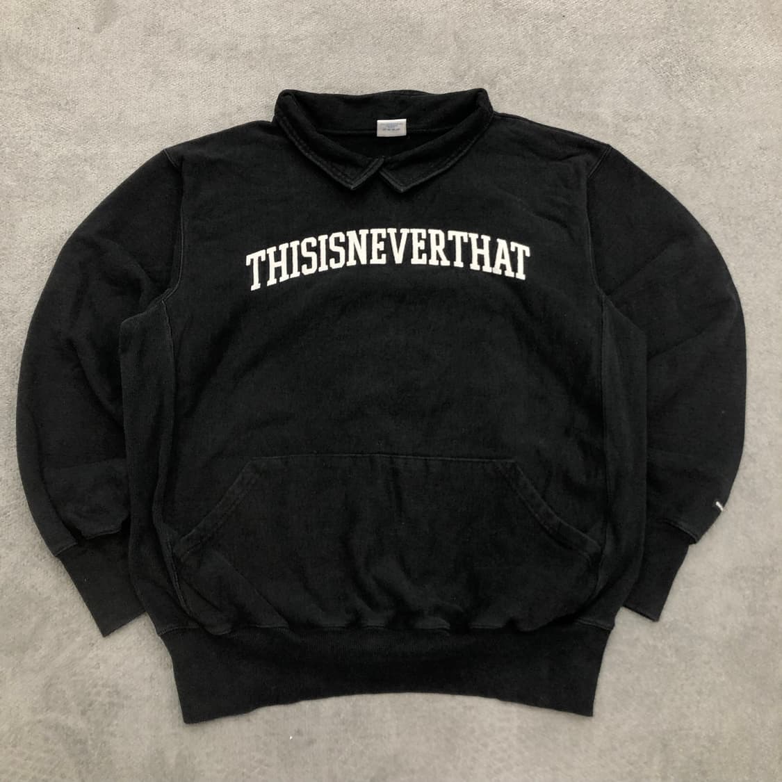 디스이즈네버댓 오버핏 카라 맨투맨 스웻셔츠 상품이미지1