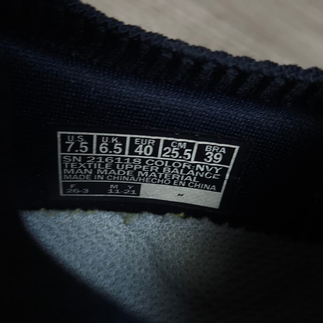 255 ) 스케쳐스 아치핏 고워크 슬립온 네이비 상품이미지6