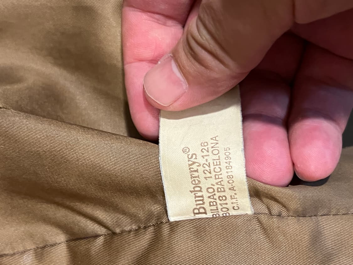 [100] 버버리 프로섬 빈티지 브라운 레더 자켓 상품이미지6