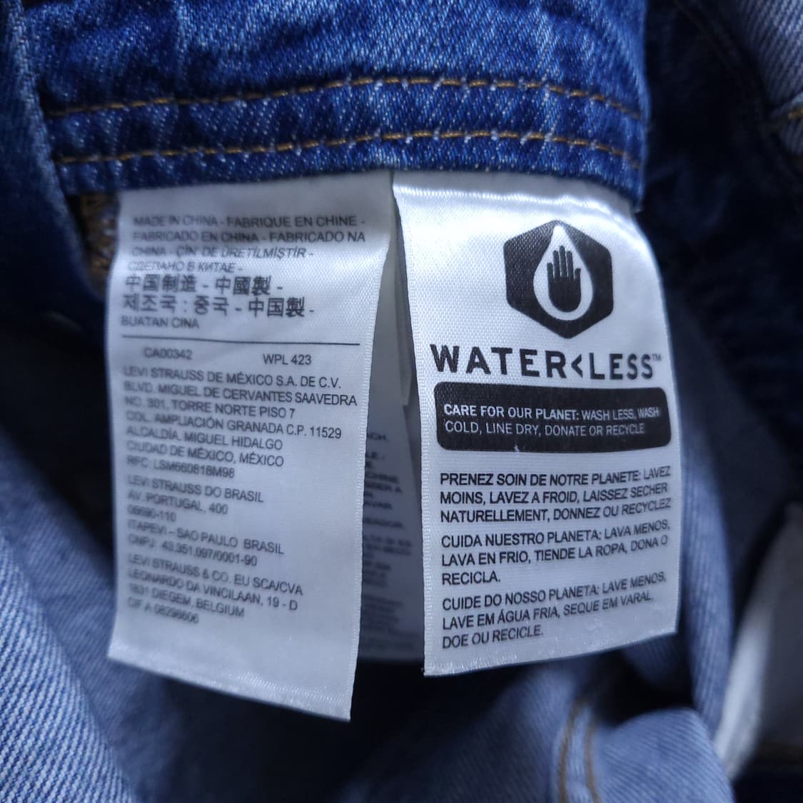 리바이스 올드스쿨 오버롤진 S 0330 뽀샤샤 상품이미지9