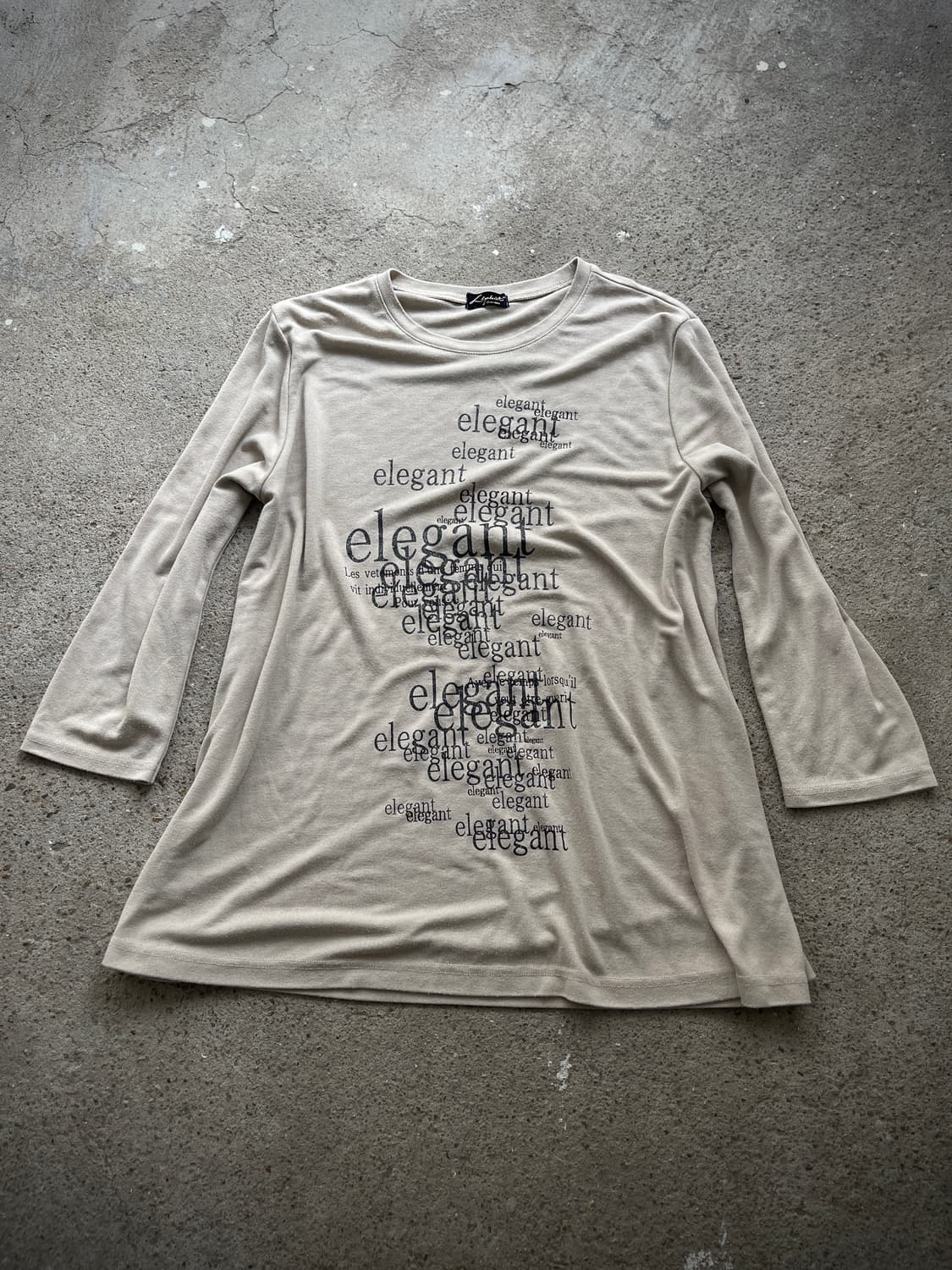 (Japanese vintage)elegant sleeve t 상품이미지1