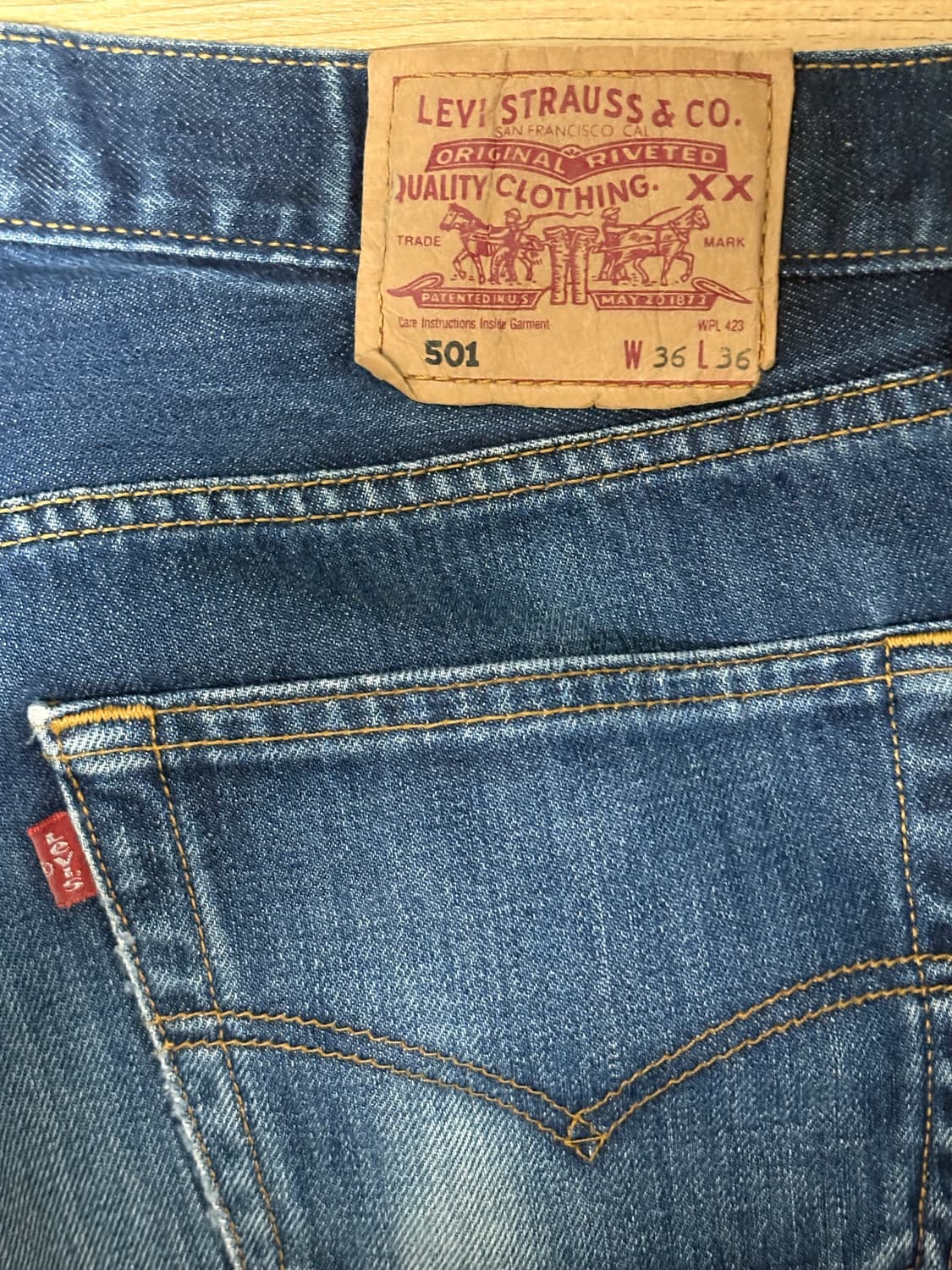 빈티지 리바이스 501 터키산 상품이미지5