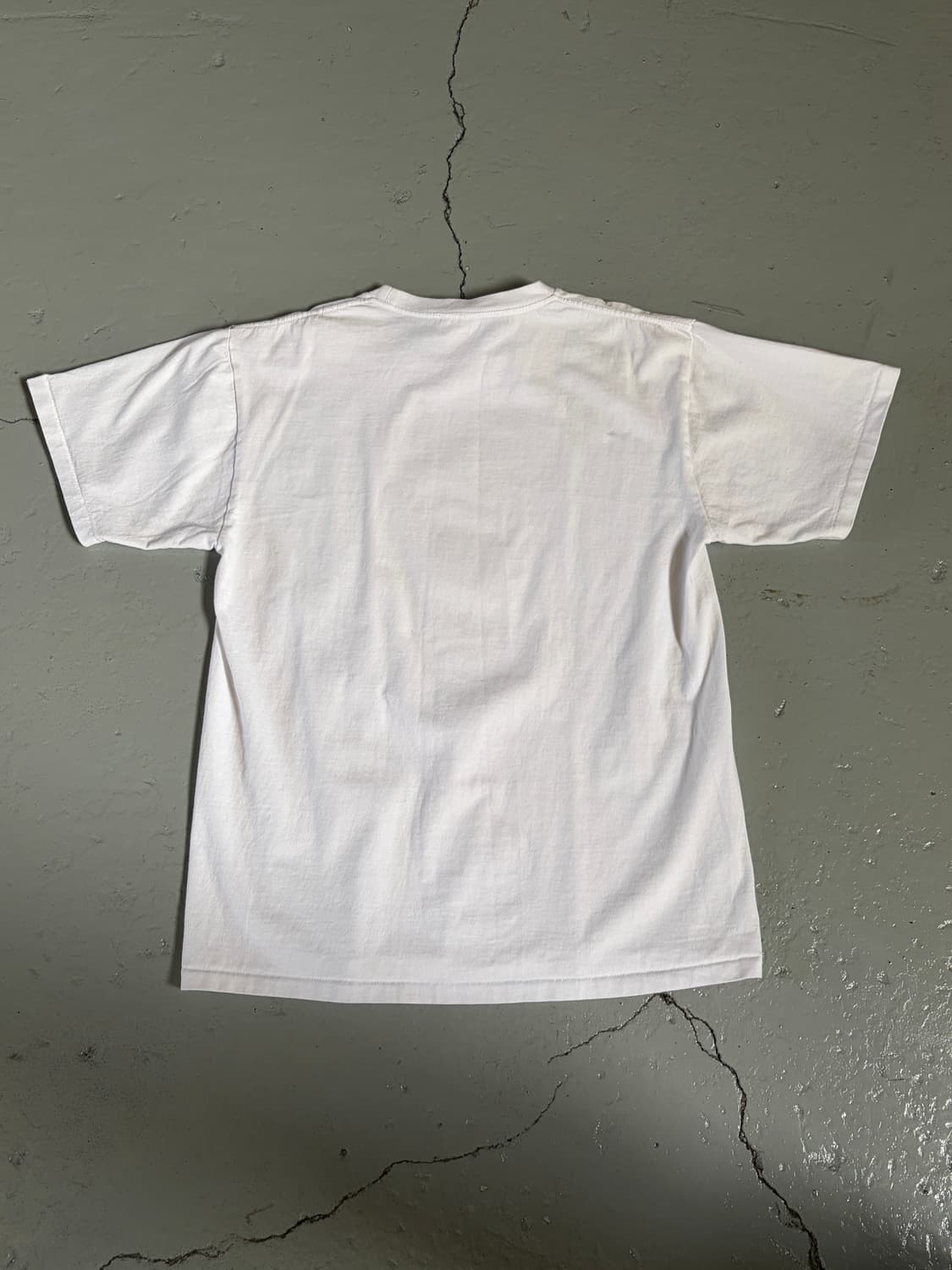 베이프(BAPE) ABC 카모 싱글스티치 화이트 티셔츠 상품이미지7