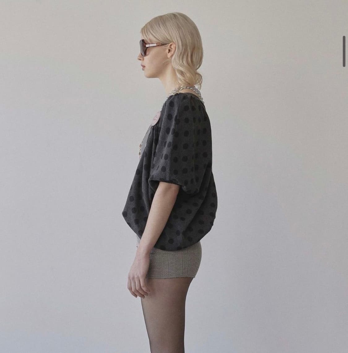 스컬프터 니트 가디건 상품이미지2