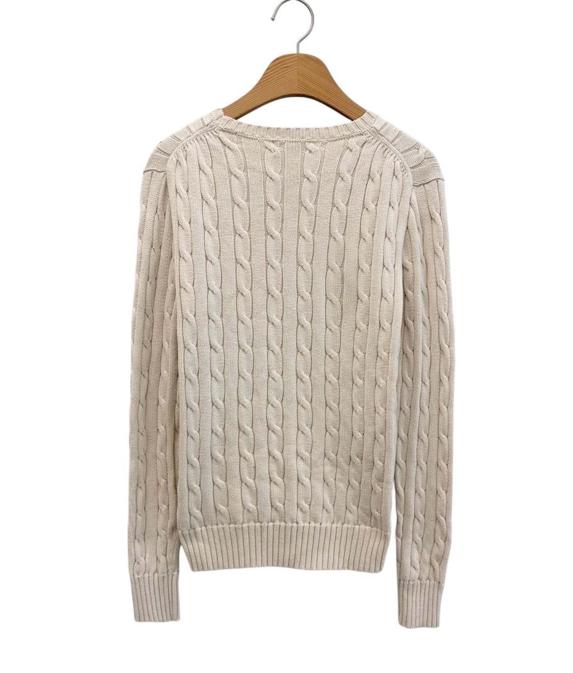 폴로 우먼스 케이블니트 (M) 상품이미지9