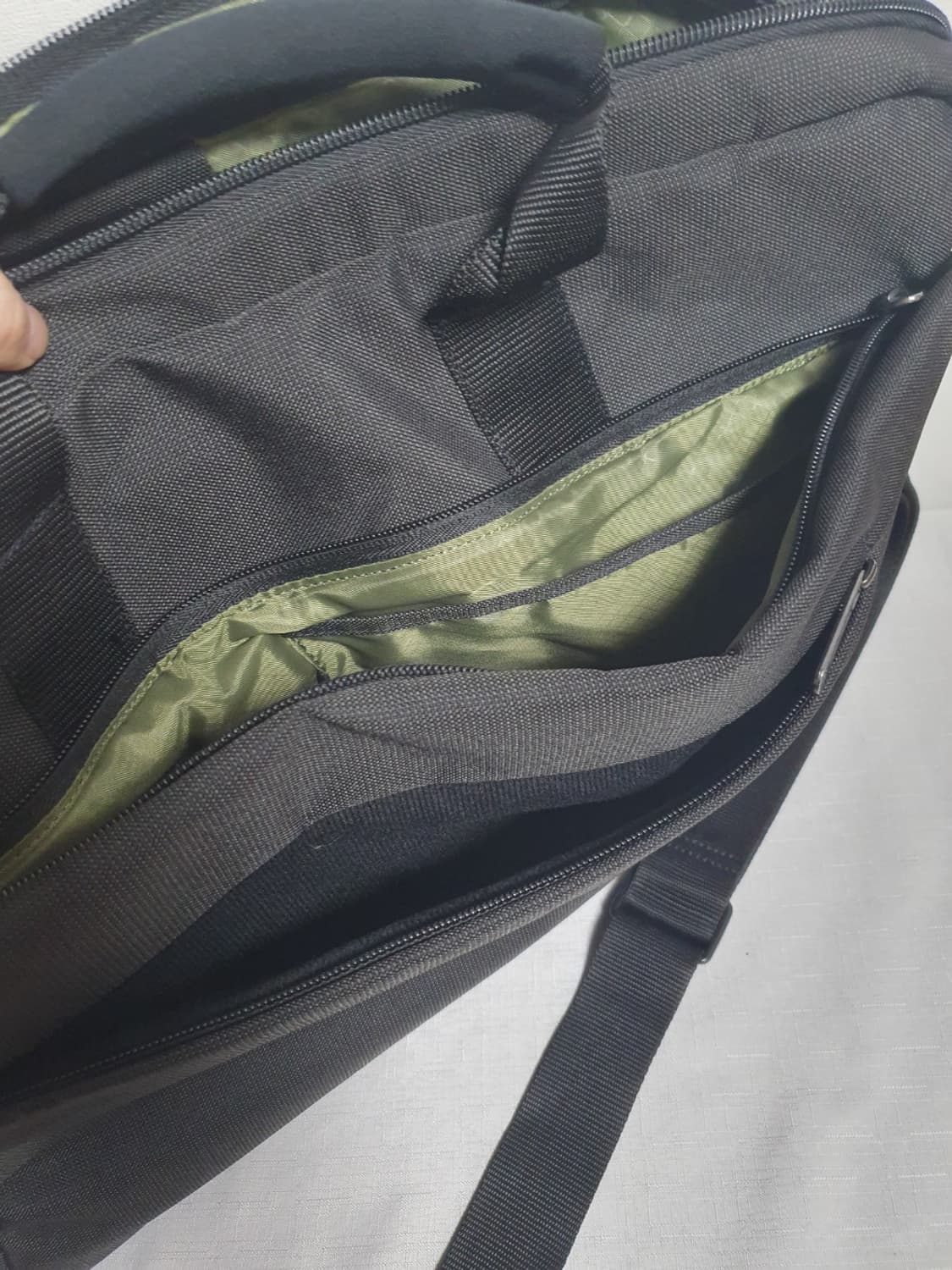 쌤소나이트 노트북 서류가방 크로스백 블랙 상품이미지7