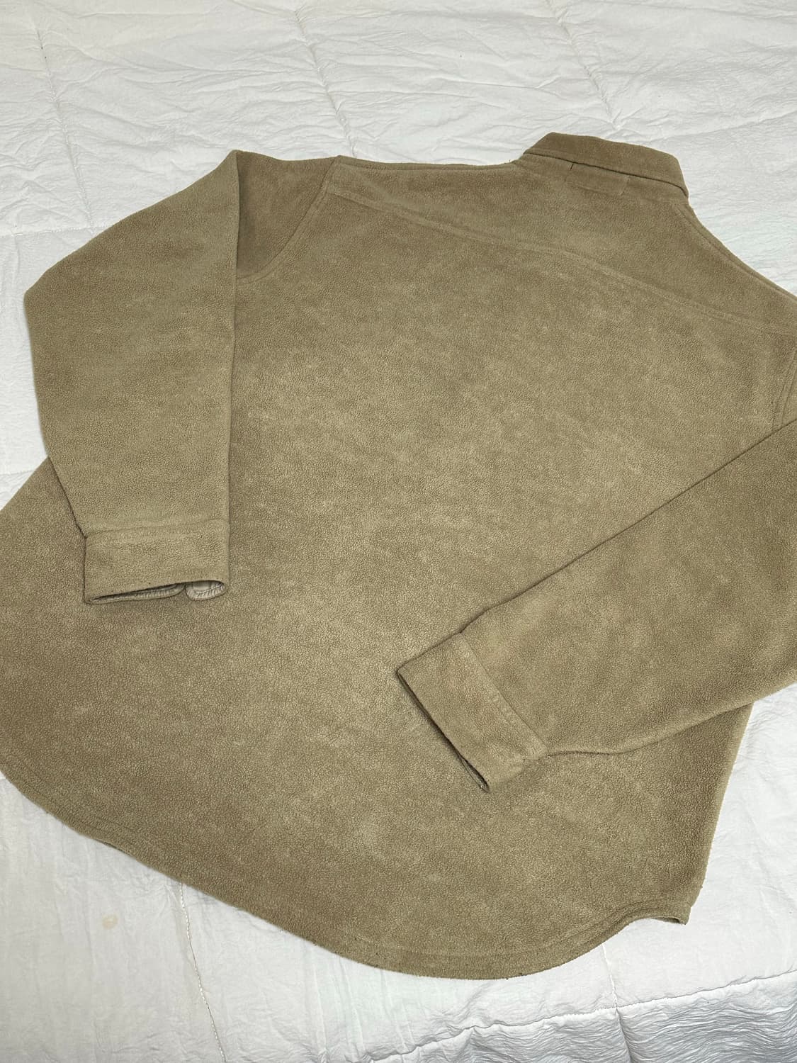 90s JP 빈티지 폴로 플리스 셔츠 라지  상품이미지3