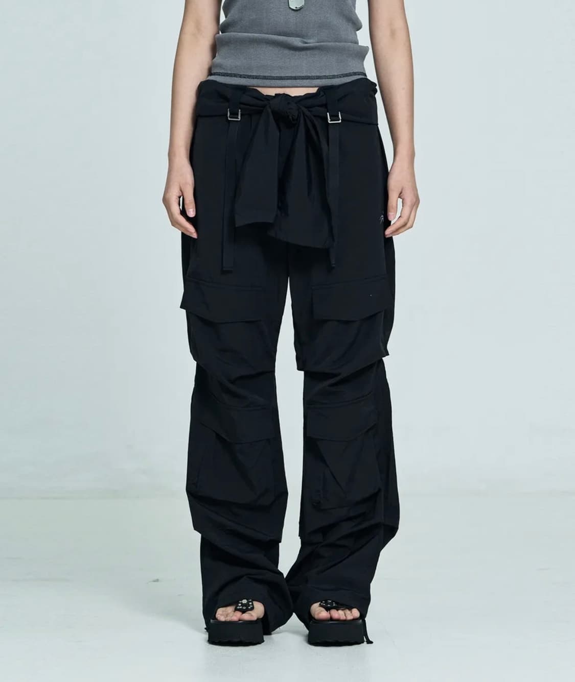 셋업이엑스이 waist roll down cargo pants 상품이미지1