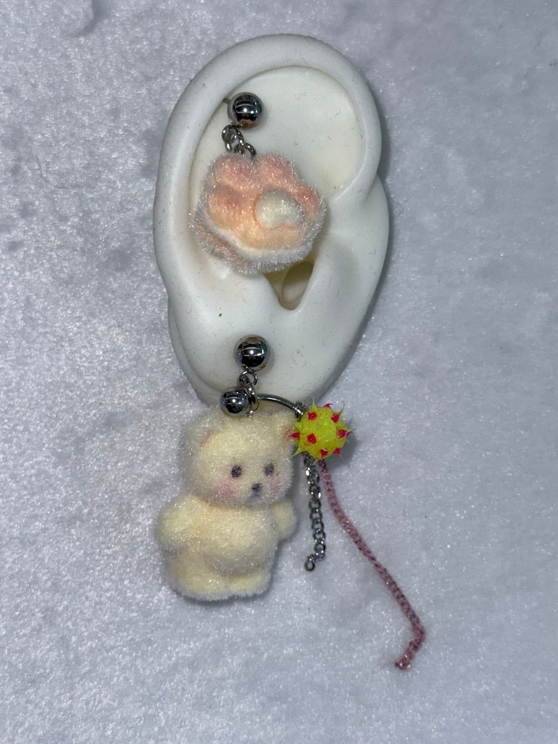 yellow bear earring by PJM 상품이미지3