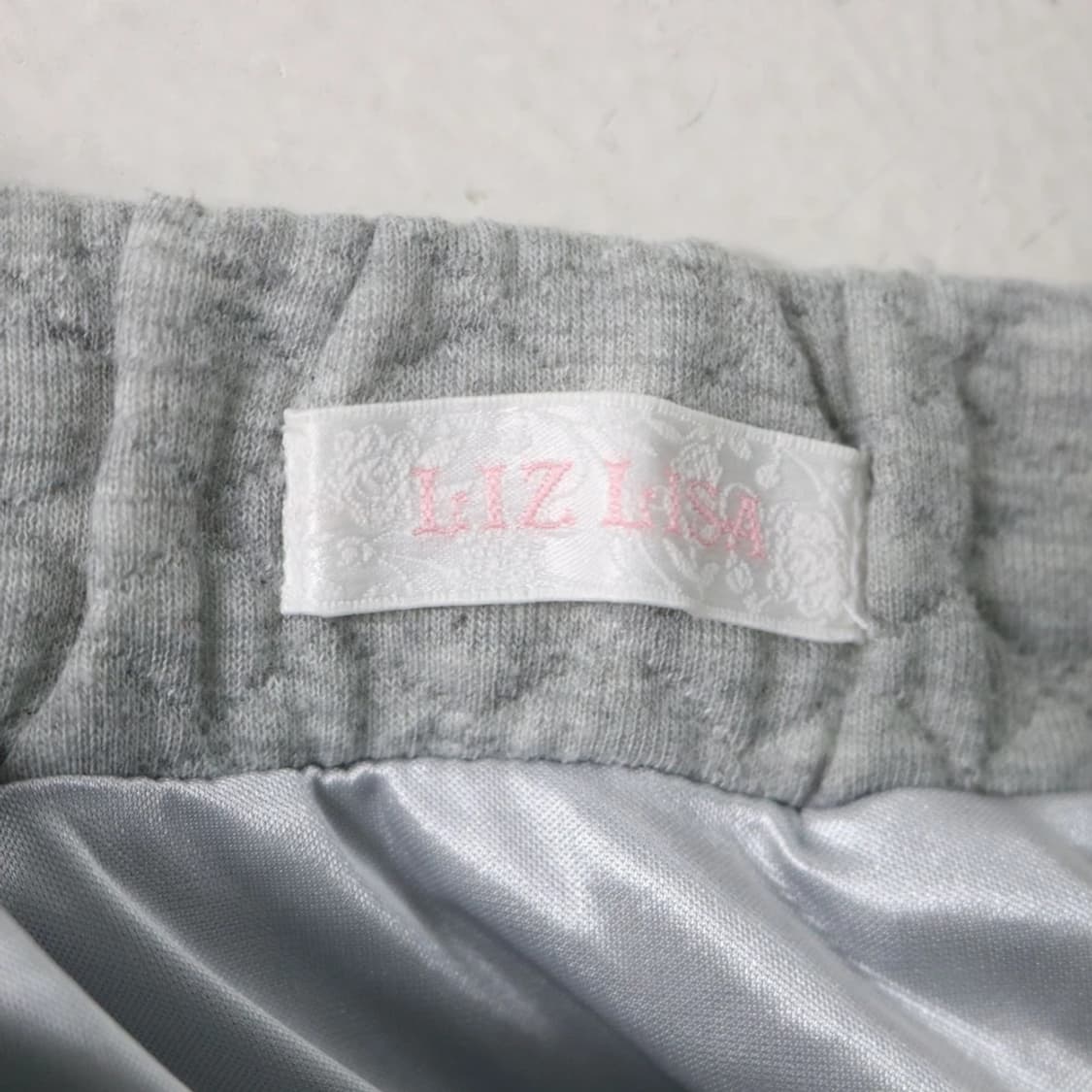 리즈리사  레이스 밴딩 플레어 스커트 63233 상품이미지3