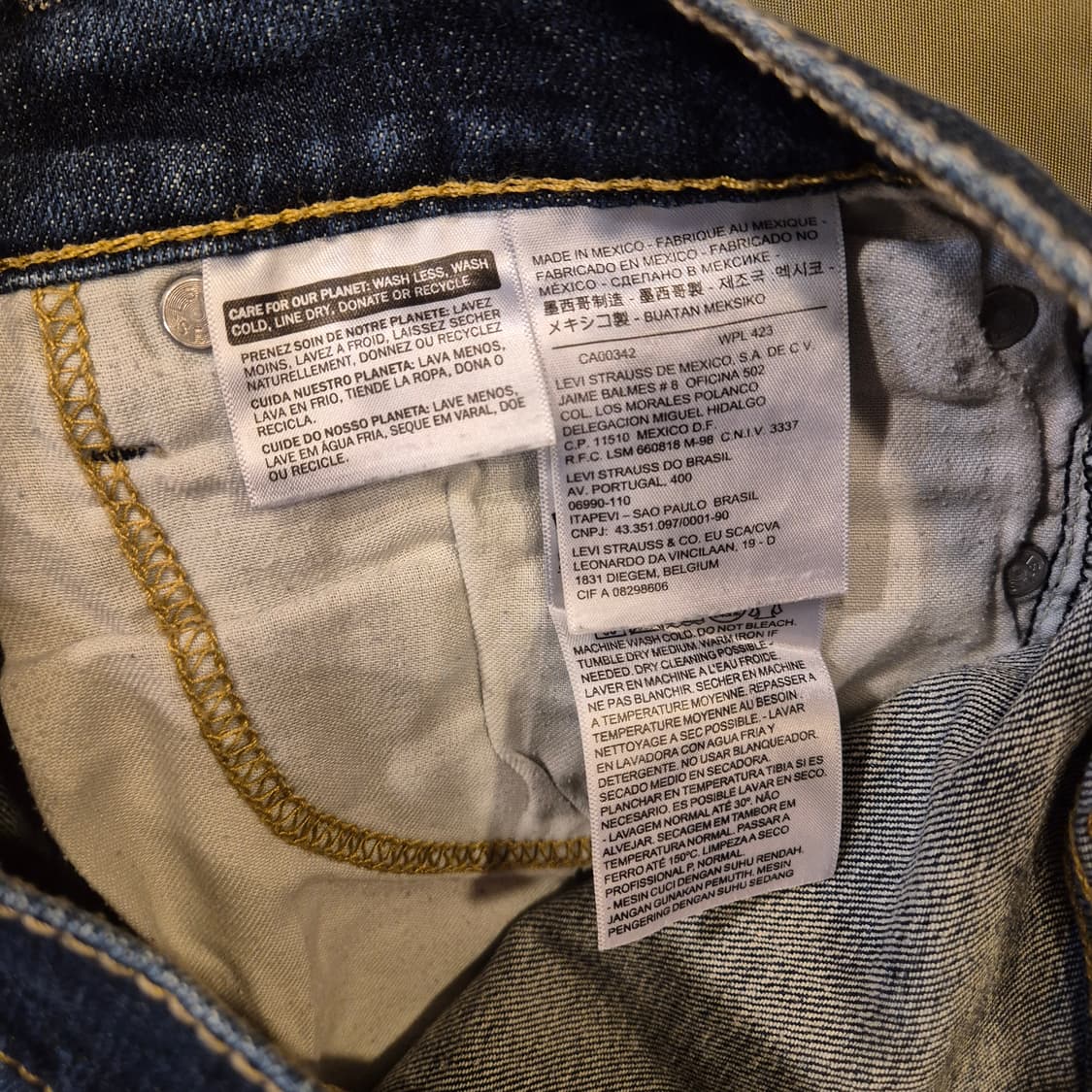 31인치 리바이스 513 청바지  상품이미지4