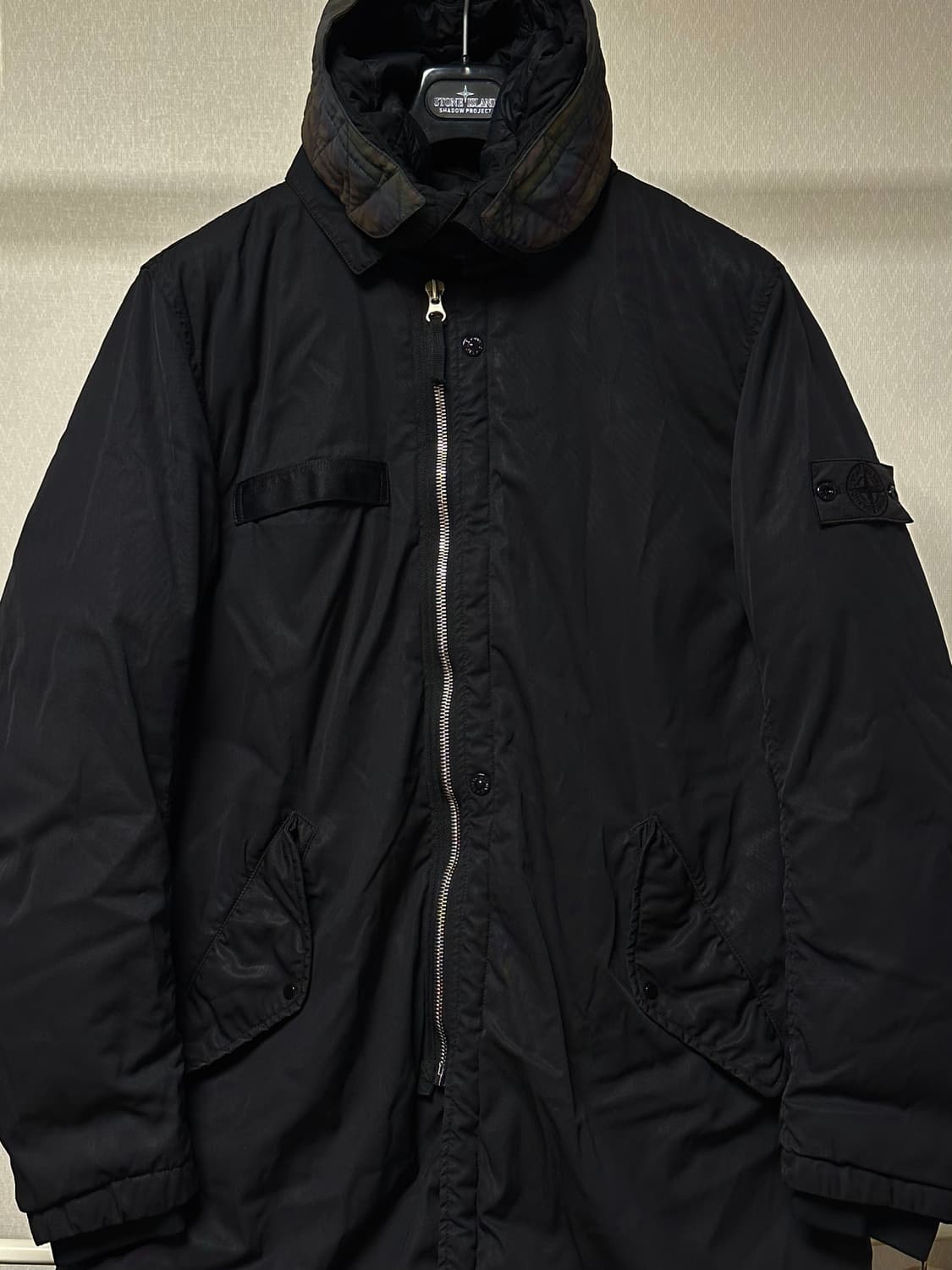 스톤아일랜드 쉐도우프로젝트 스카라베오 패딩 L(105) 상품이미지1