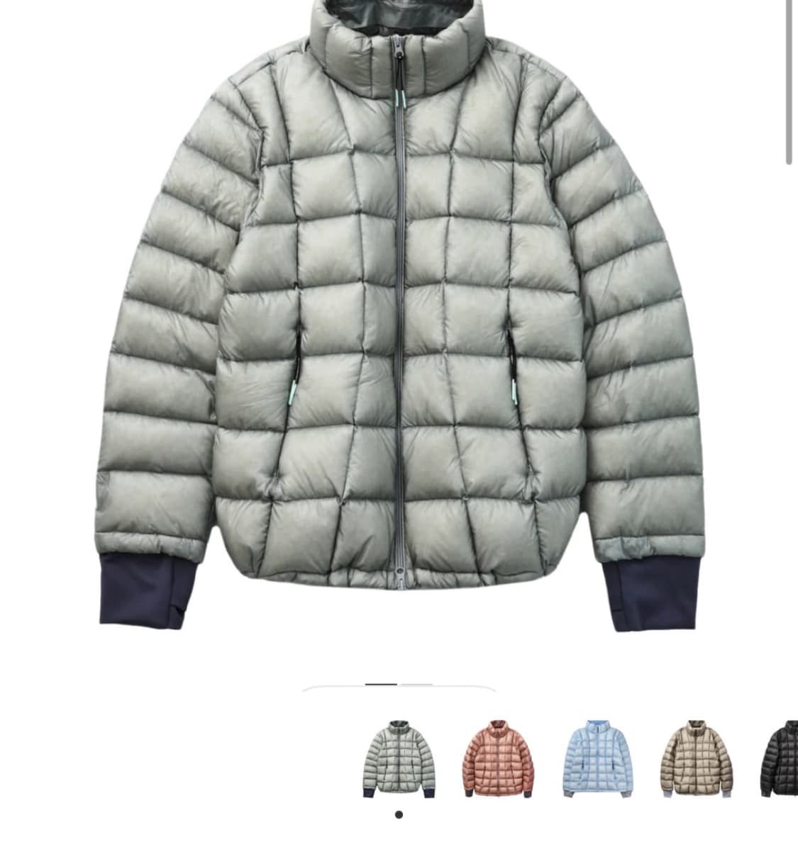 999 휴머니티 모듈 라이트 구스 푸퍼 라이트 그레이 (1) 상품이미지1