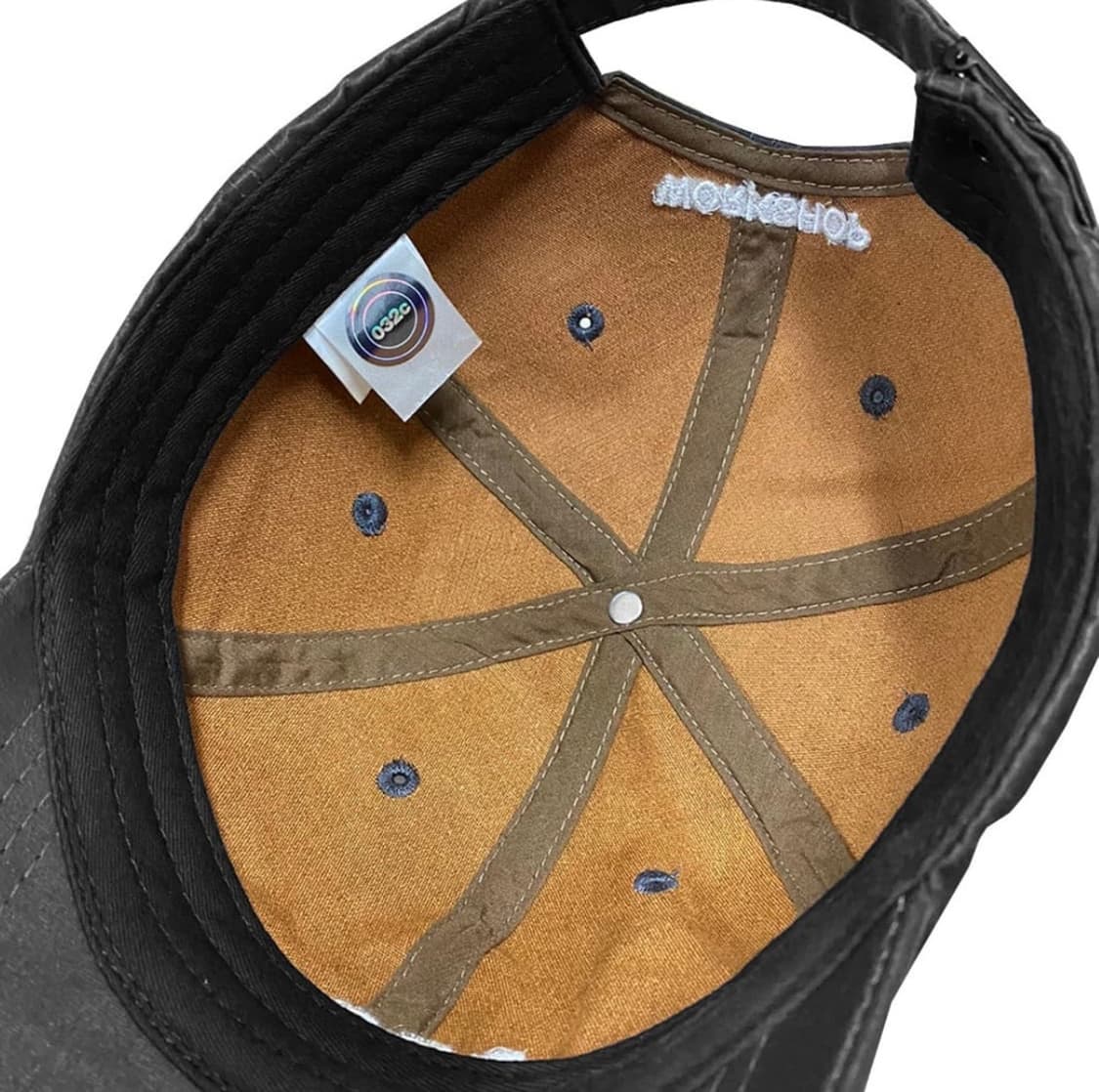 032c 왁스 볼캡 브라운 상품이미지3