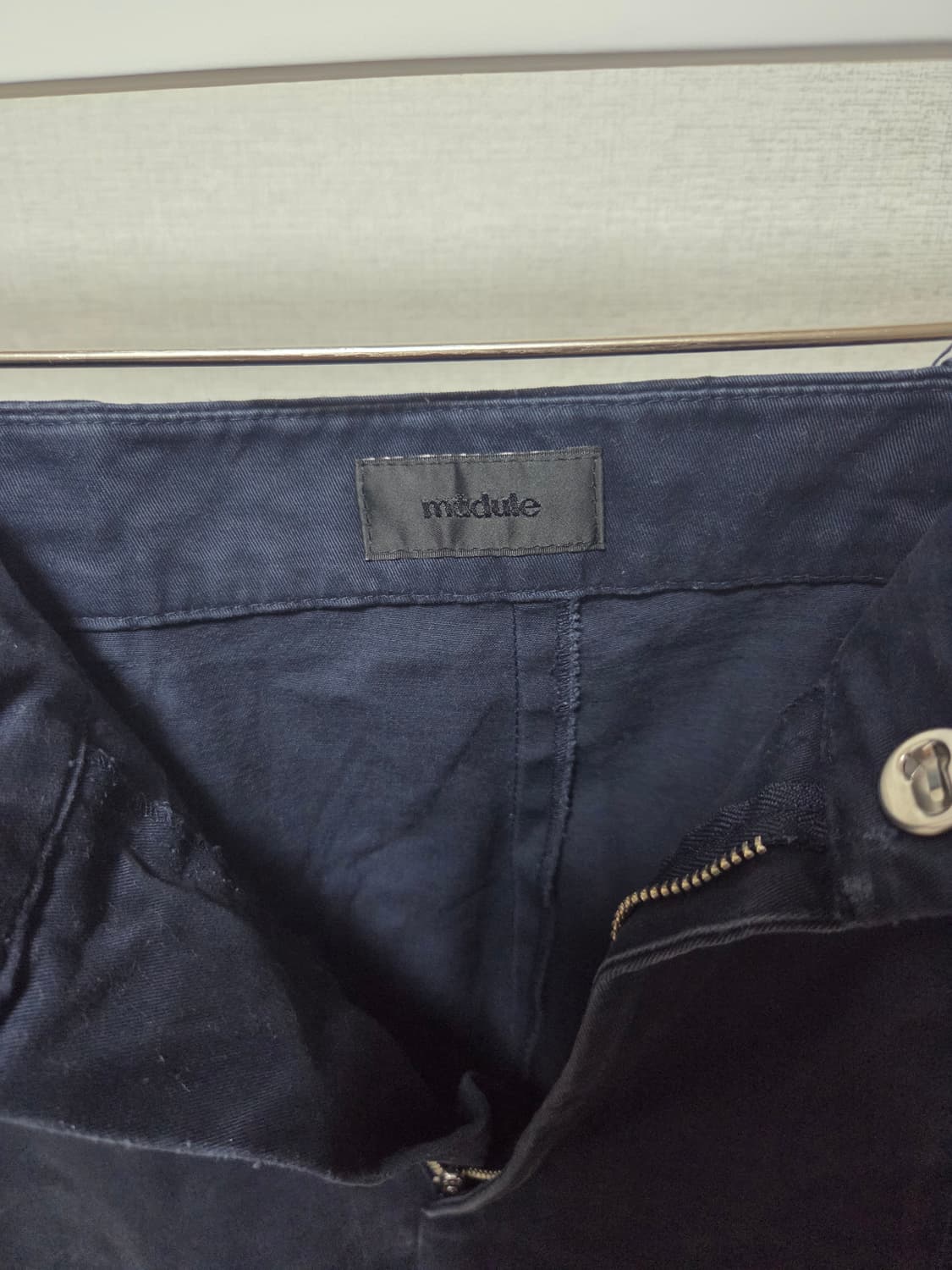 머듈 롬팬츠 네이비 상품이미지5