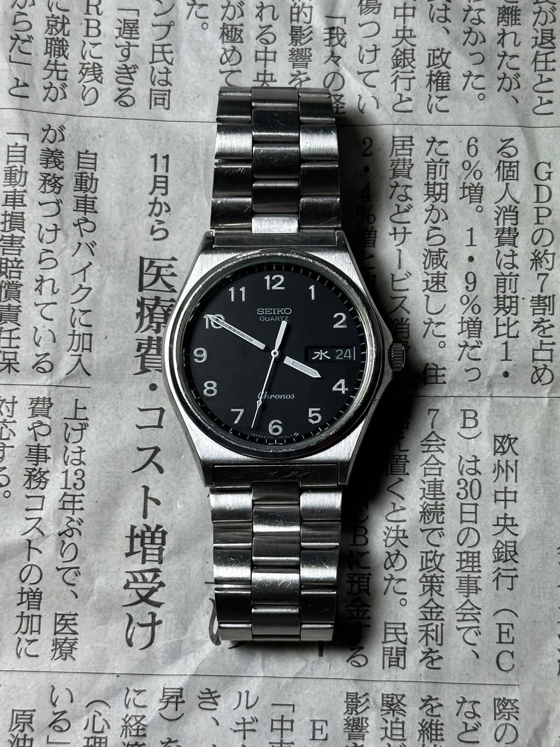 SEIKO quartz chronos 상품이미지3