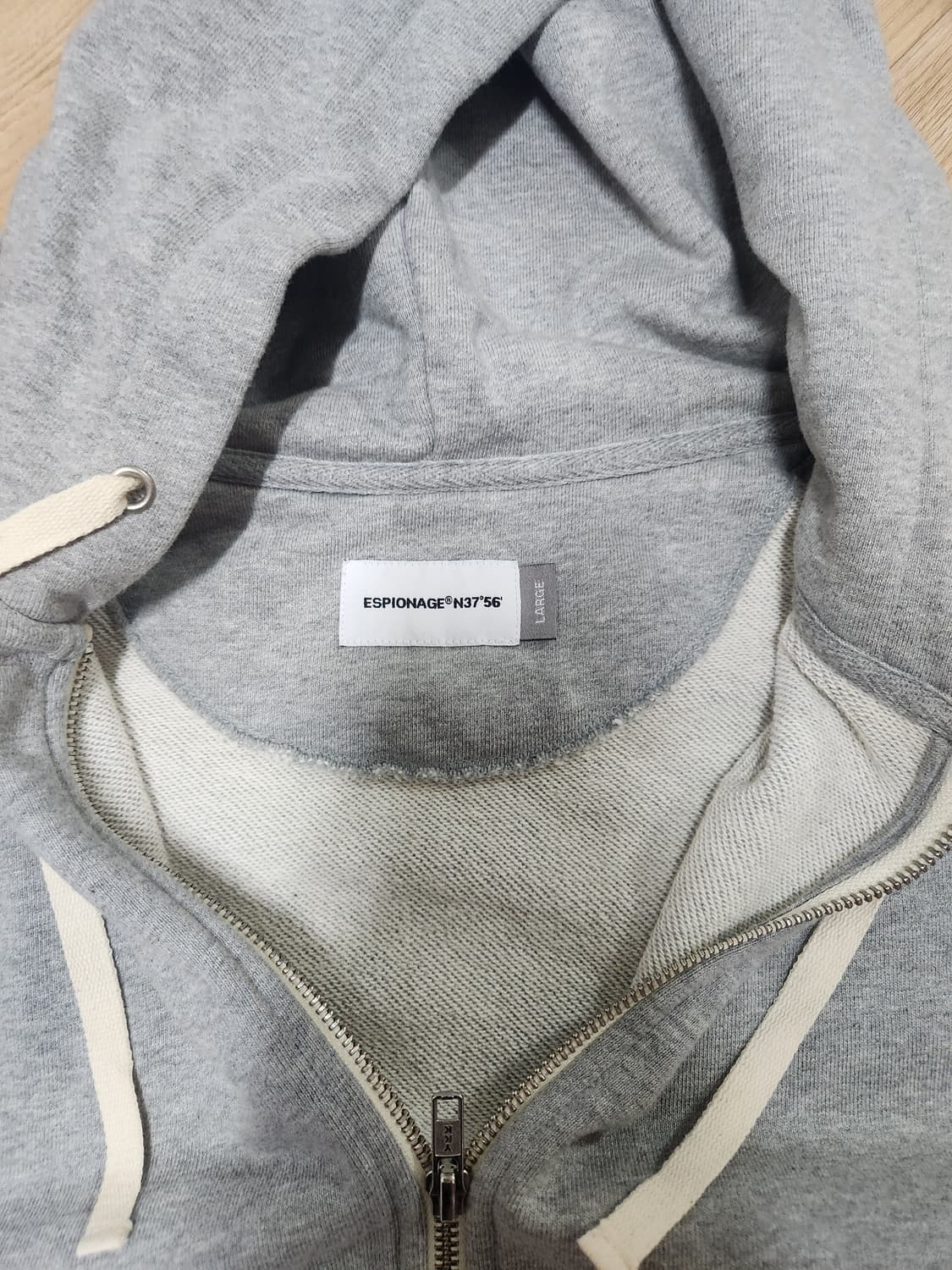 에스피오나지 헤리티지 후드집업 판매 상품이미지3