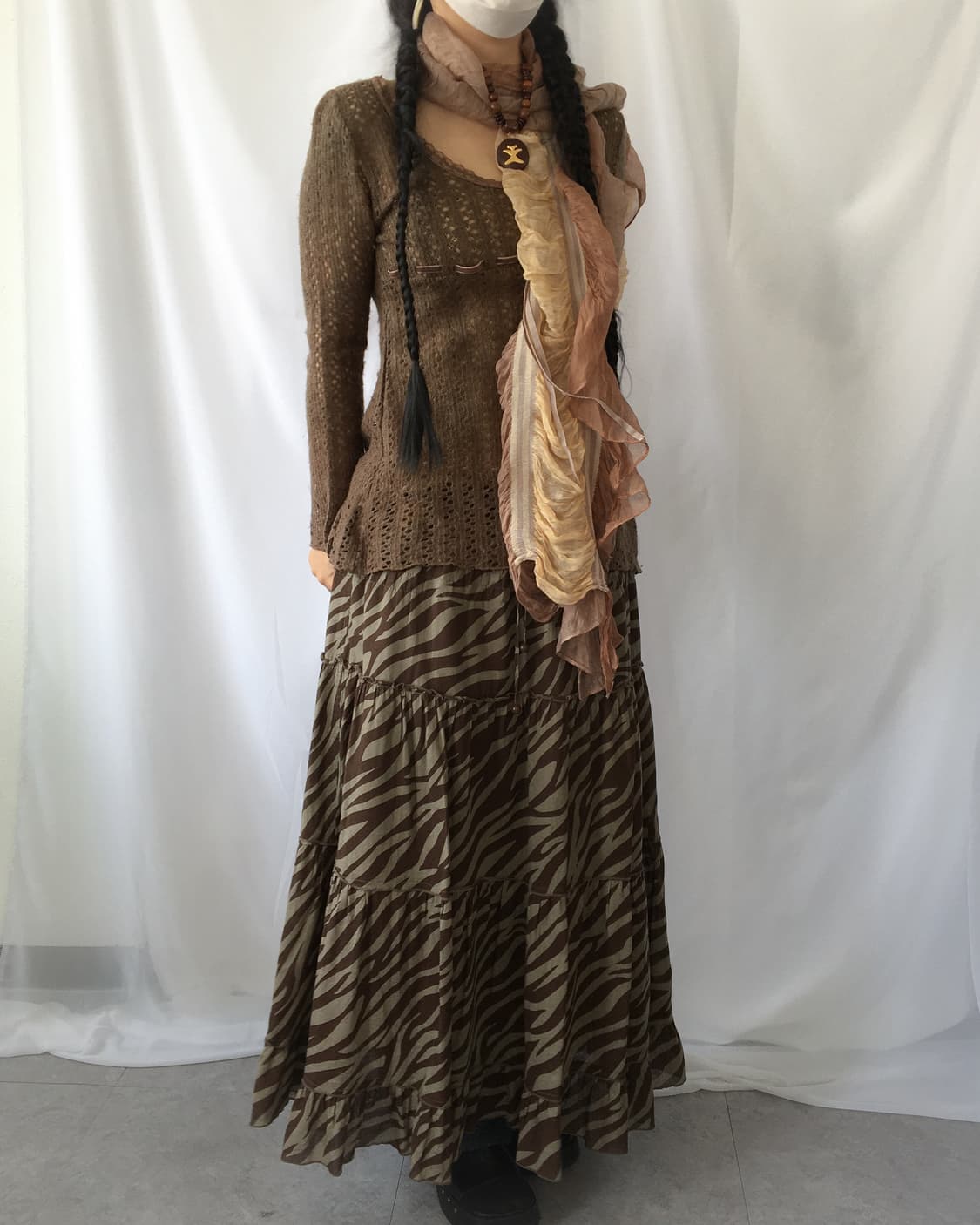 Woolen crochet knit 상품이미지6