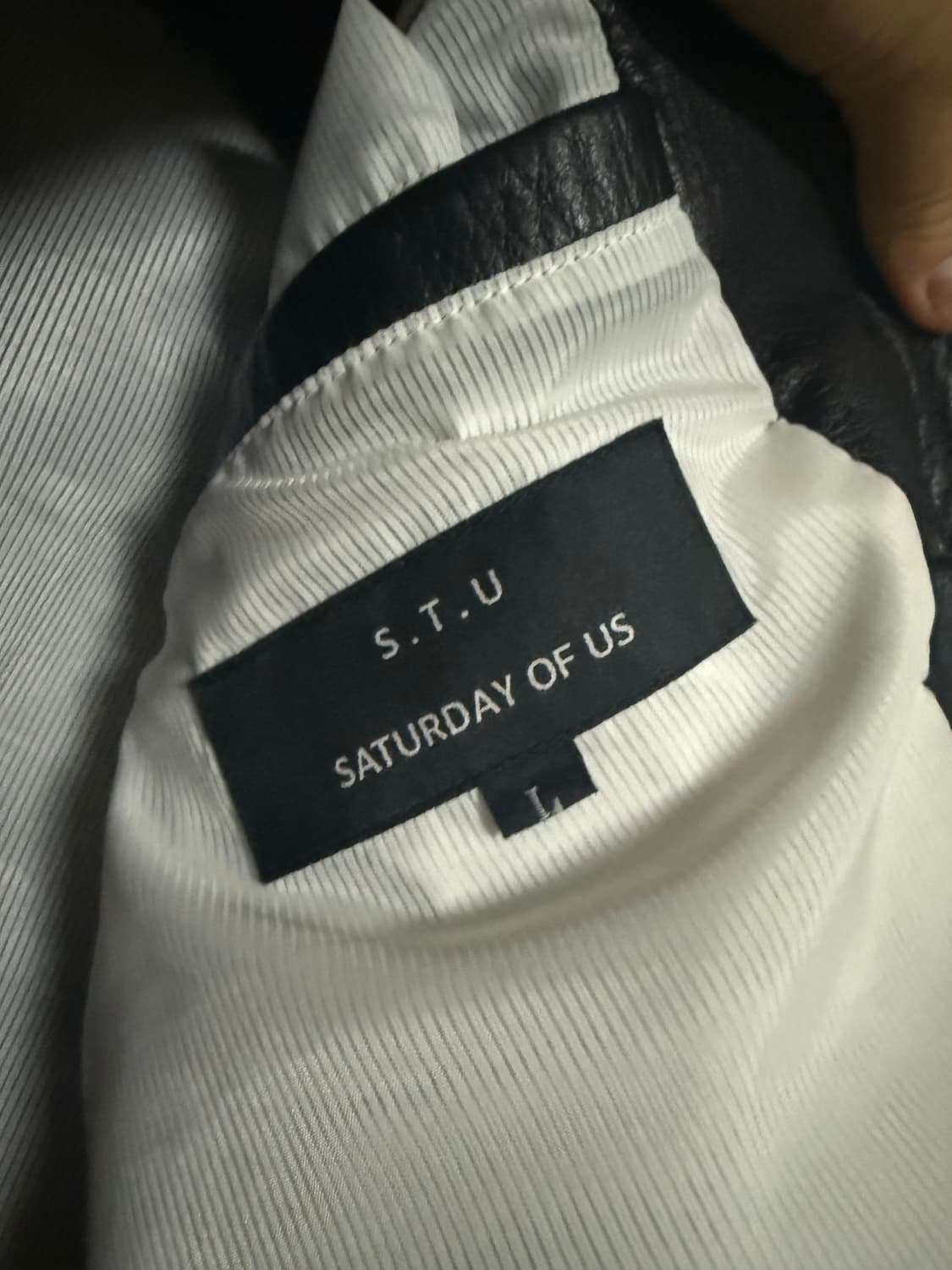 Stu 21ss 레더 가죽 상품이미지5