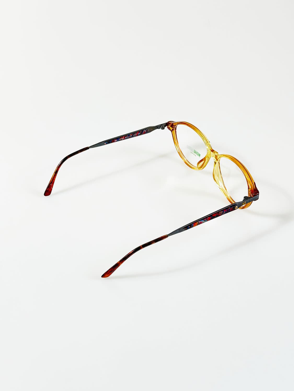 90s 미치코 코시노 런던 그라디언트 뿔테 빈티지 안경 상품이미지4