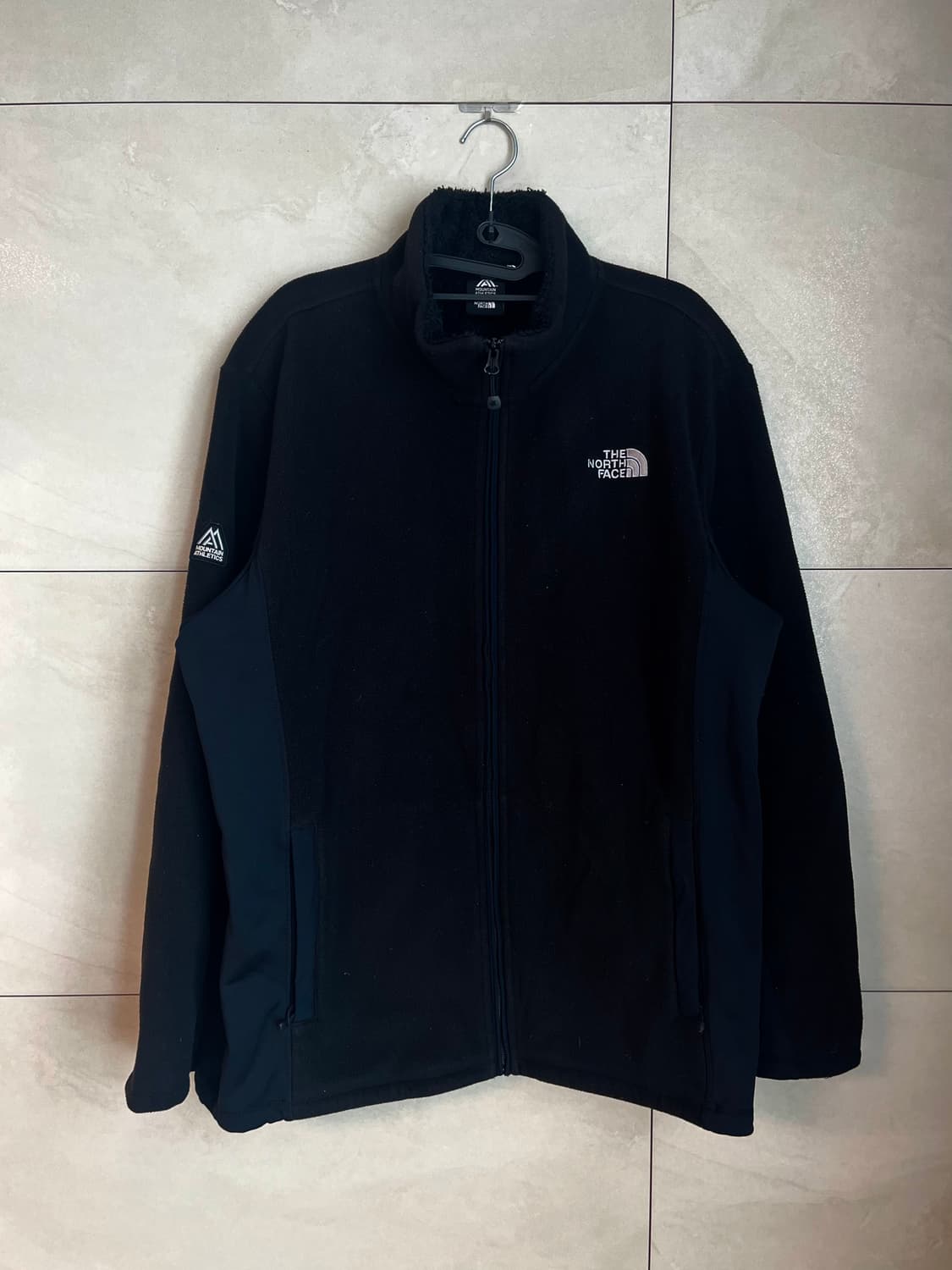 [2XL] 노스페이스 마운틴 후리스 집업 자켓 블랙 상품이미지3