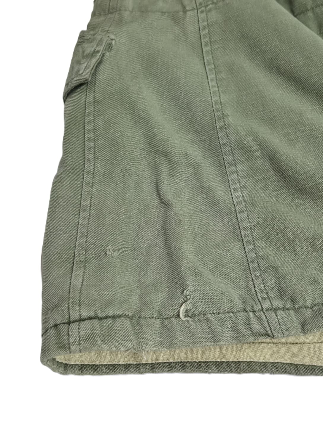 육군 구형 70년대 민무늬 야전상의 전투복 상의 자켓 (XL) 상품이미지8