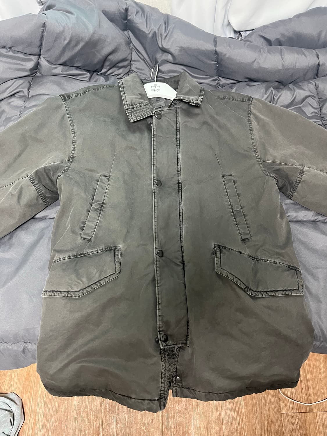 24fw 폴리테루 hvc 파카 세이지 상품이미지1