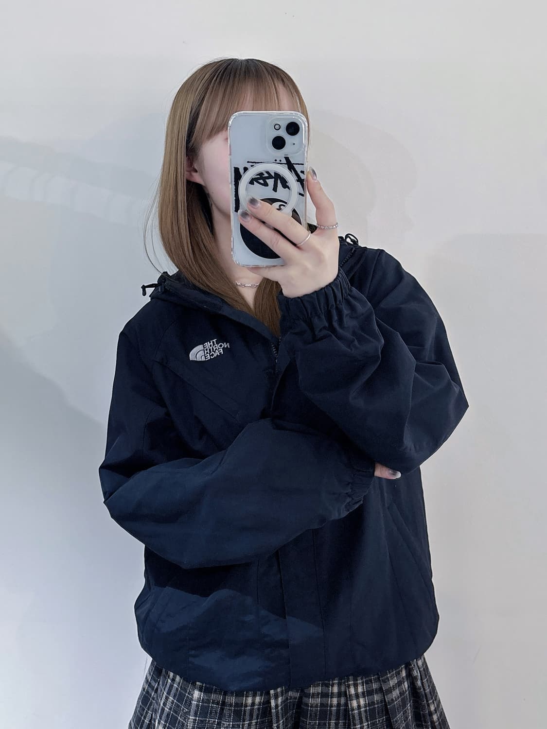 노스페이스 블랙 바람막이 상품이미지2