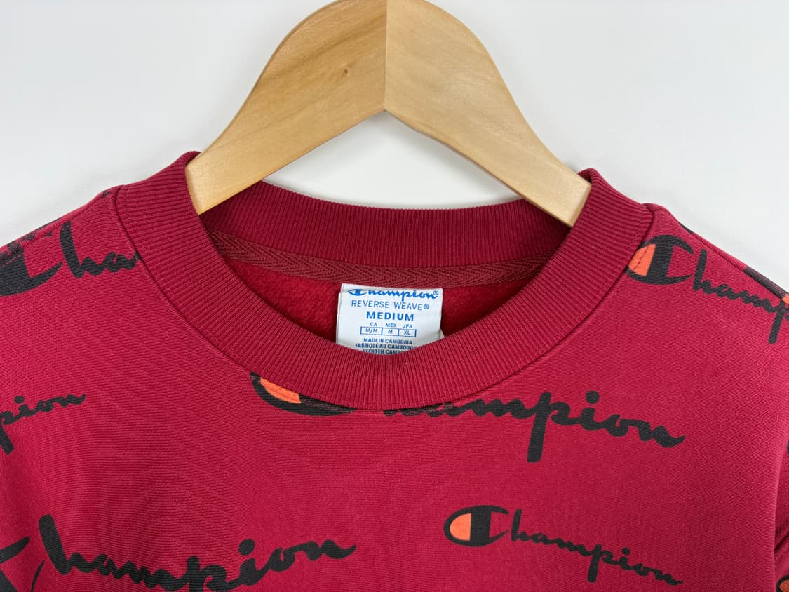 챔피온 리버스 위브 스펠링 모노그램 패턴 크루넥 스웻셔츠 상품이미지3