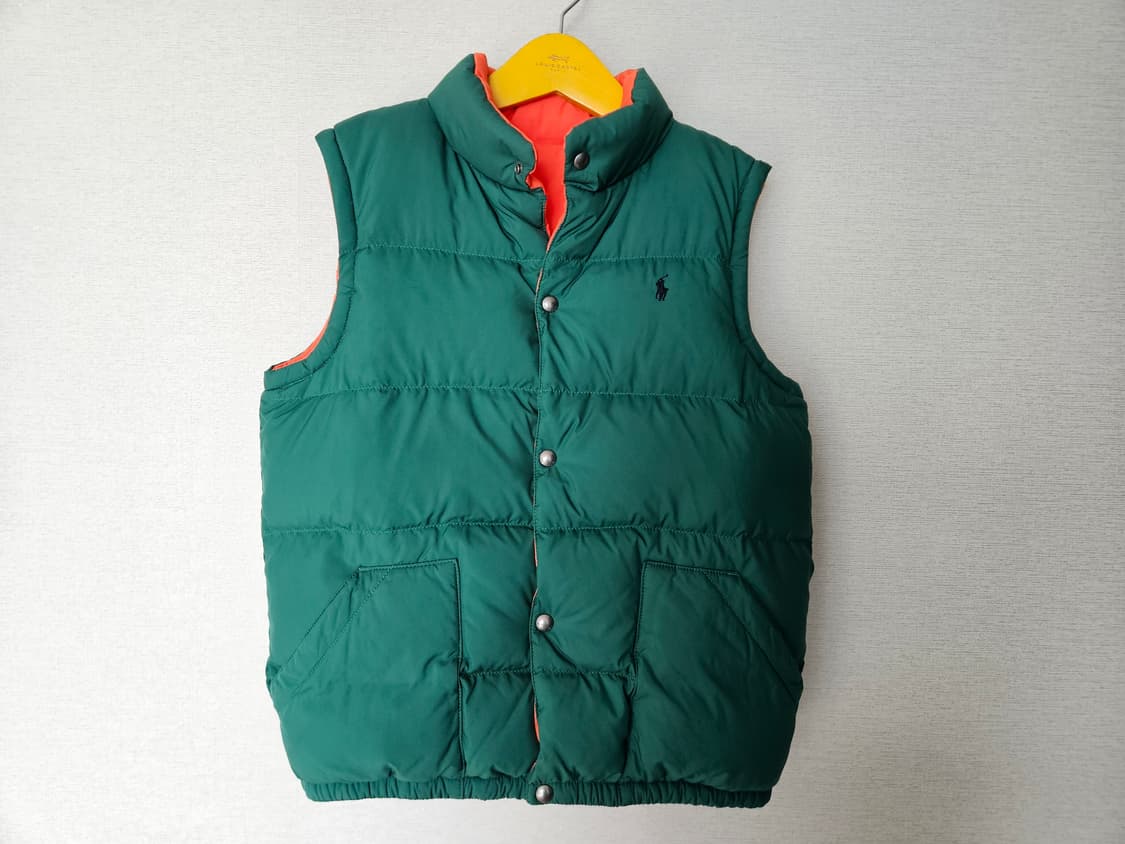 폴로 랄프로렌 덕다운 오리털 패딩조끼 리버시블 양면 상품이미지1