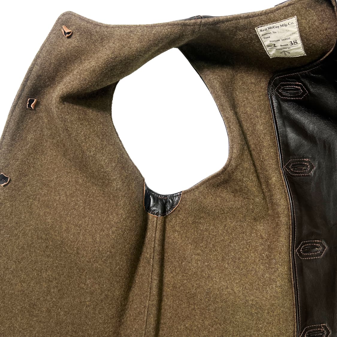 리얼맥코이 호스하이드 JERKIN VEST (38) 상품이미지7