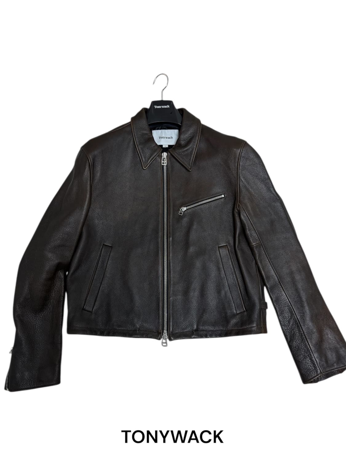 Tonywack leather crop jacket 상품이미지1
