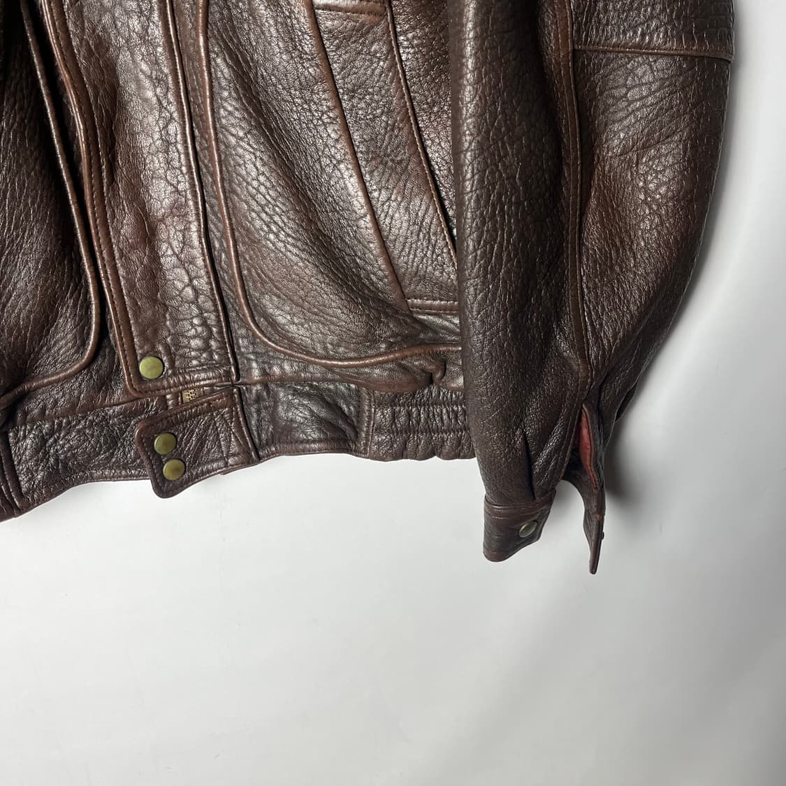 [PIMLICO] 핌리코 램스킨 레더 봄버자켓 상품이미지3