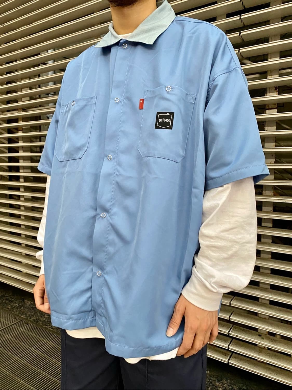 WHO'S WHO gallery Dot Button S/S Shirt 상품이미지4