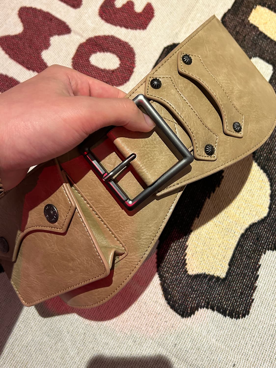 아캄 스터드 벨트 백 [aakam belt], 무배 상품이미지3