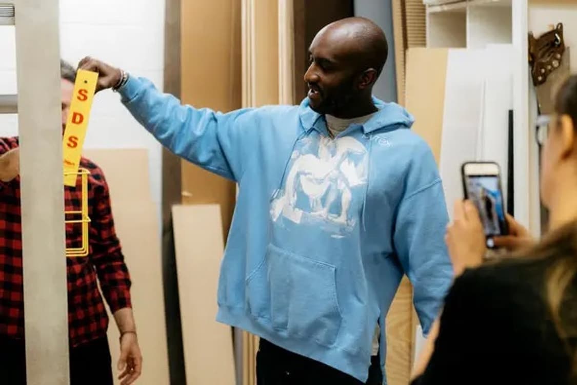 파이렉스 비전 1 of 1 버질 아블로 펄스널 후드 스카이블루 상품이미지2