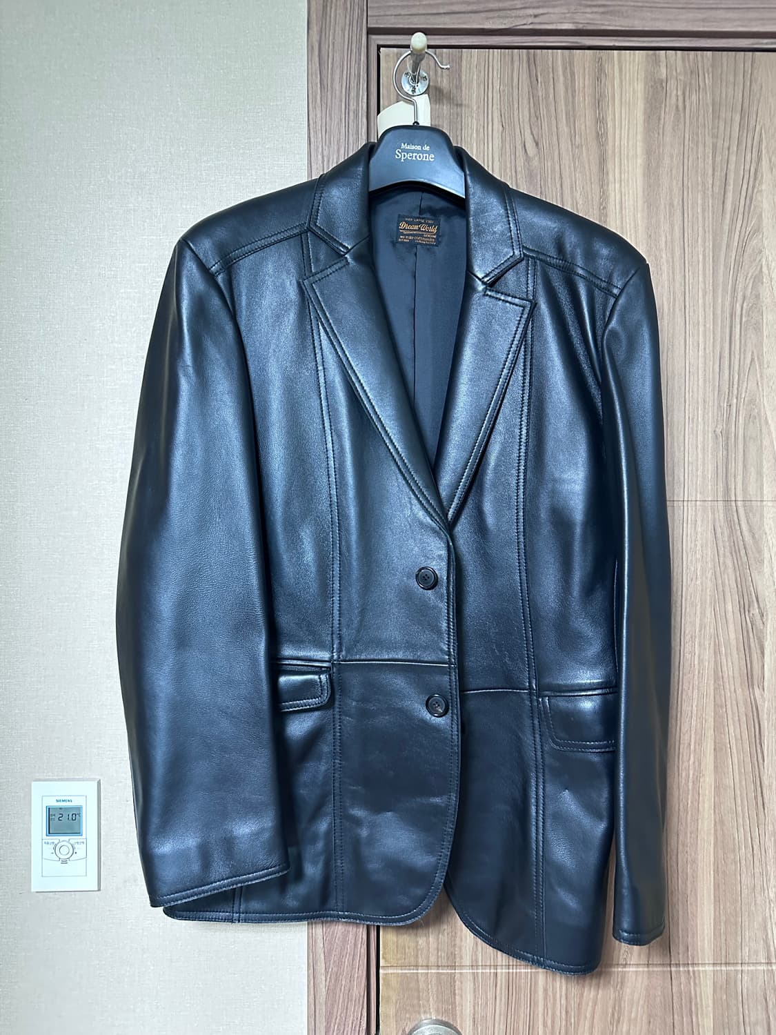 [L] 드림월드 램스킨 블레이저 상품이미지1