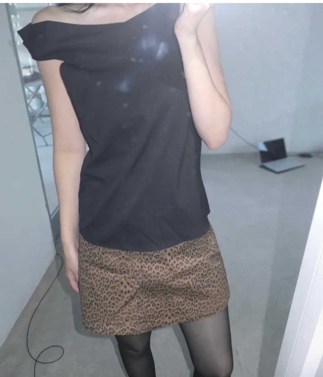 디에이디 레오파드 스커트 상품이미지1