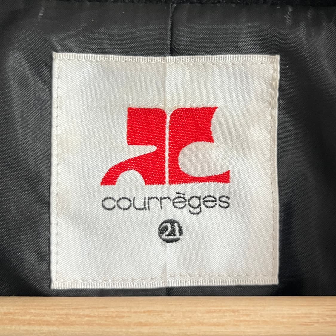 COURREGES 90's wool 100% Jacket 상품이미지5