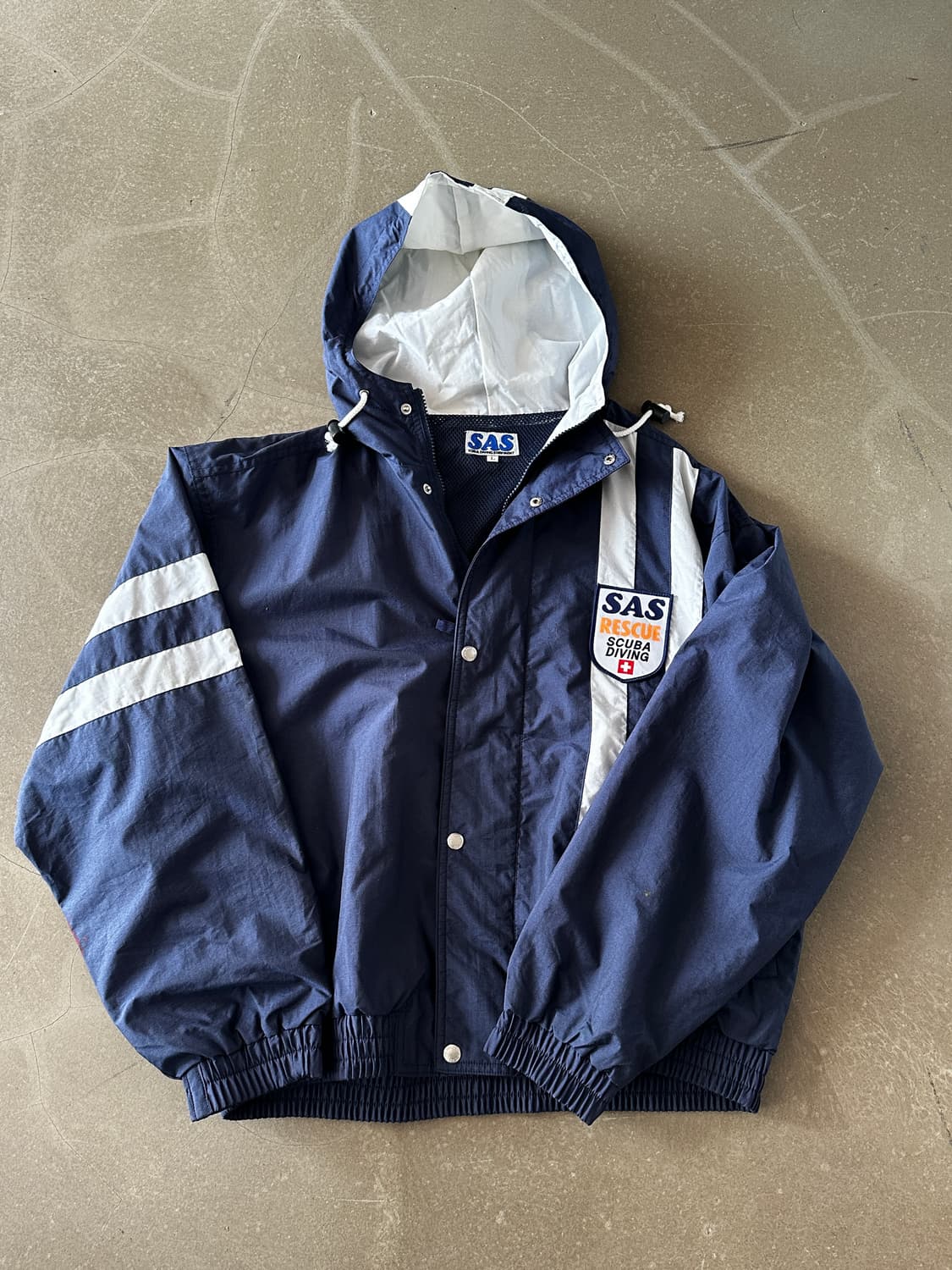 SAS 라인 윈드브레이커 바람막이 상품이미지1