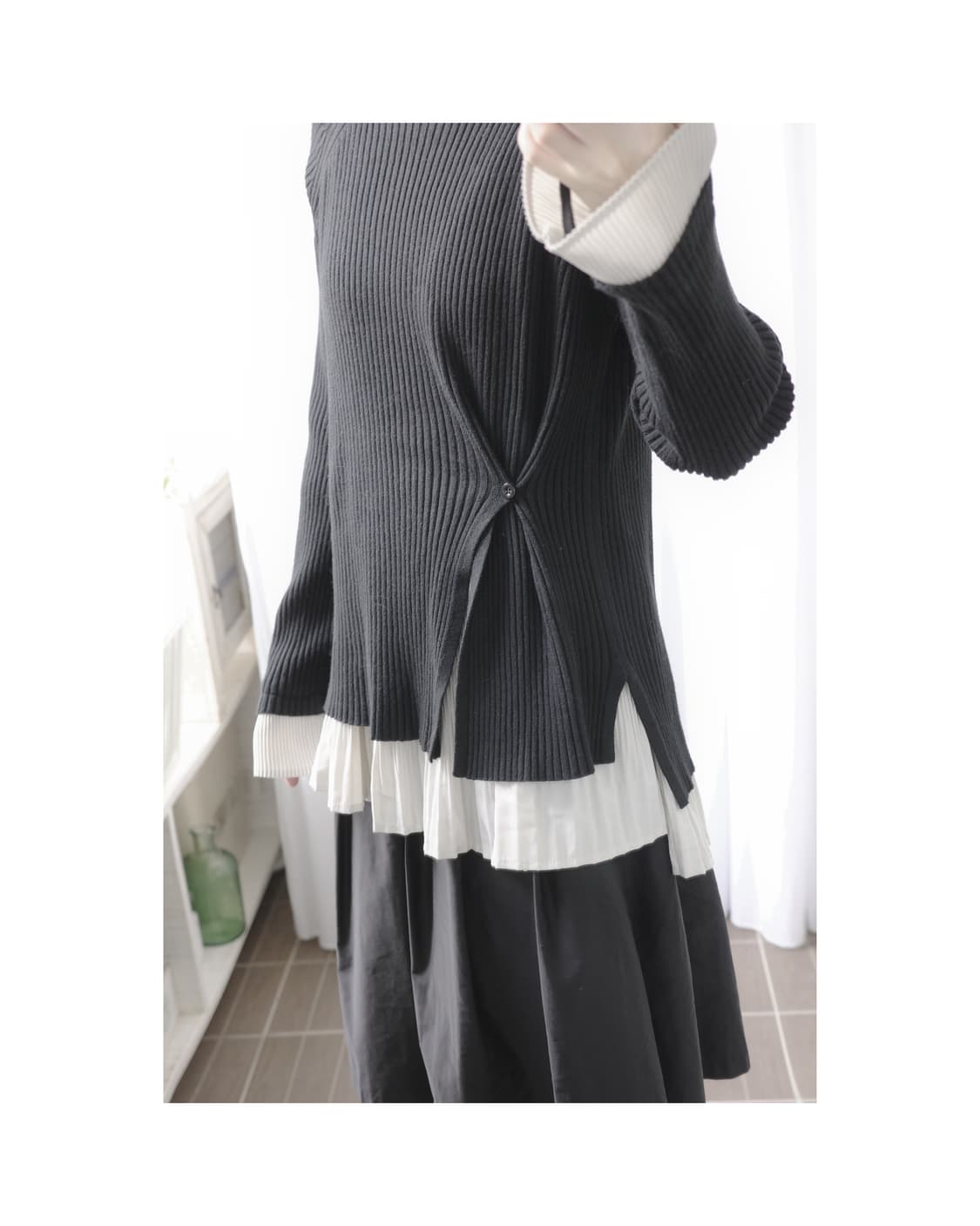 Layered frill knit 상품이미지6