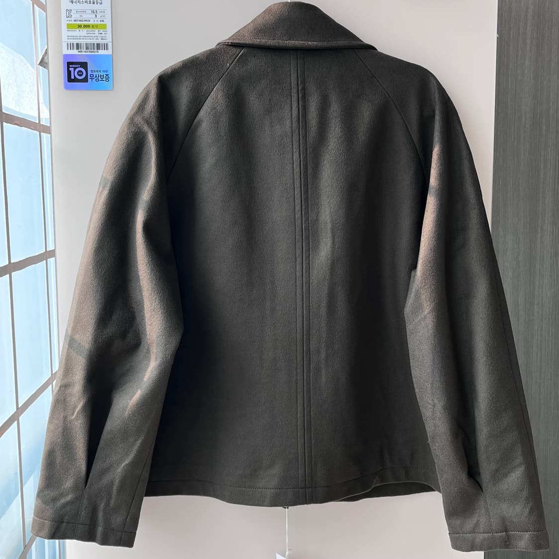 [ BELIER ] 캐시미어 헤비 크롭 자켓 (카키브라운) Msize 상품이미지7