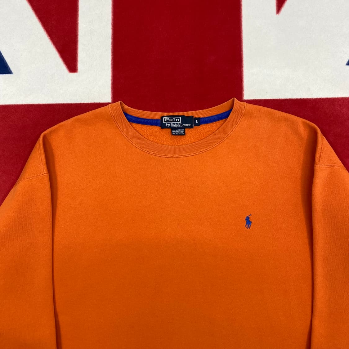 폴로 오버핏 맨투맨 L 상품이미지2