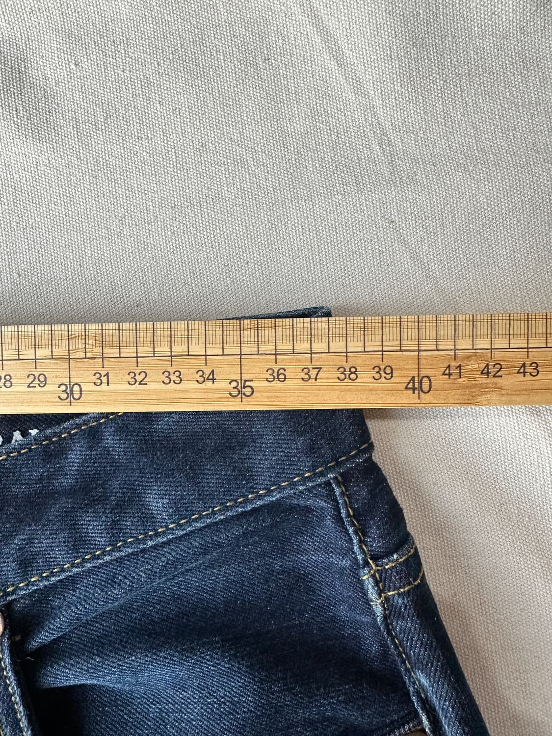 더블알엘 RRL 셀비지 슬림핏 데님팬츠 32 made in USA 상품이미지7