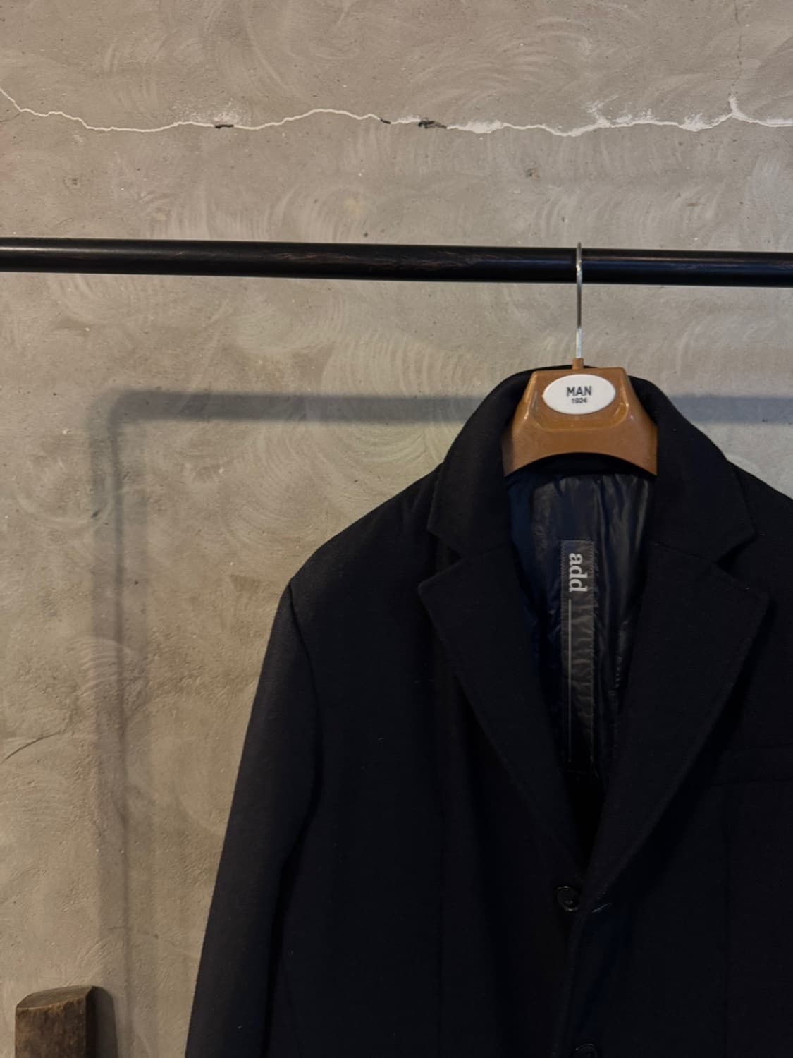 Add 구스다운 체스터필드 코트 100 상품이미지4